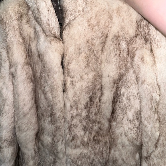 Vintage SPLIT END LTD 1970s AUTHENTIC LIKE NEW 100% RABBIT FUR - Picture 5 of 5